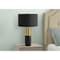 Monarch Specialties Lighting, 25 in.H, Table Lamp, Black Concrete, Black Shade, Contemporary I 9629 - alternate 4